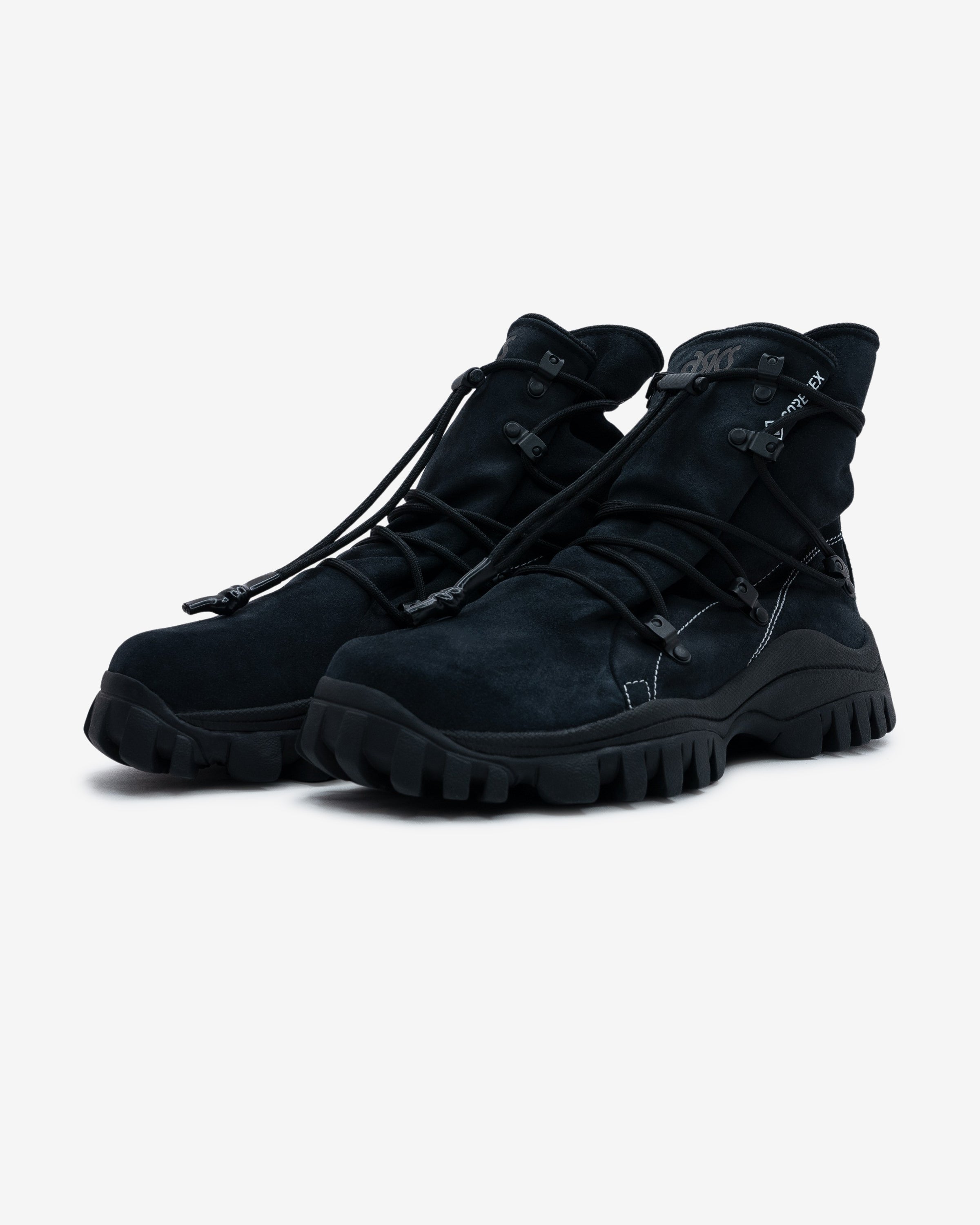 美品 nonnative × asics GEL-YETI HI 26cm 黒 nonnative × asics のコラボ第二弾、「GEL-YETI」をベースにした