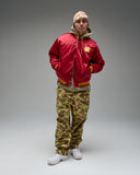 UNDEFEATED ICON SATIN VARSITY JACKET