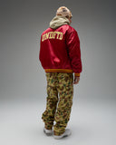 UNDEFEATED ICON SATIN VARSITY JACKET