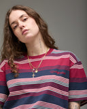 UNDEFEATED SCRIPT STRIPED S/S TEE