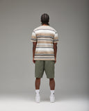 UNDEFEATED SCRIPT STRIPED S/S TEE