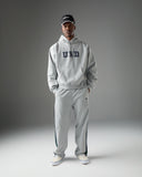 UNDEFEATED BLOCK LOGO PULLOVER HOOD