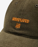 UNDEFEATED CORDUROY STRAPBACK