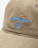 UNDEFEATED CORDUROY STRAPBACK