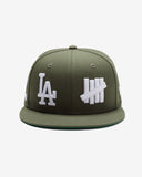UNDEFEATED x NE x DODGERS LOGOS FITTED