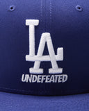 UNDEFEATED x NE x DODGERS STACKED LOGO FITTED