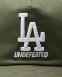 UNDEFEATED x NE x DODGERS STACKED LOGO SNAPBACK