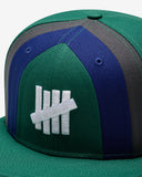 UNDEFEATED X NE STRIPE SNAPBACK