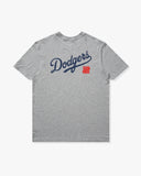 UNDEFEATED x NE x DODGERS STACKED LOGO S/S TEE