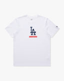 UNDEFEATED x NE x DODGERS STACKED LOGO S/S TEE