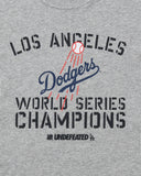 UNDEFEATED x NE x DODGERS STENCIL S/S TEE