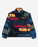 UNDEFEATED HALF ZIP POLAR FLEECE