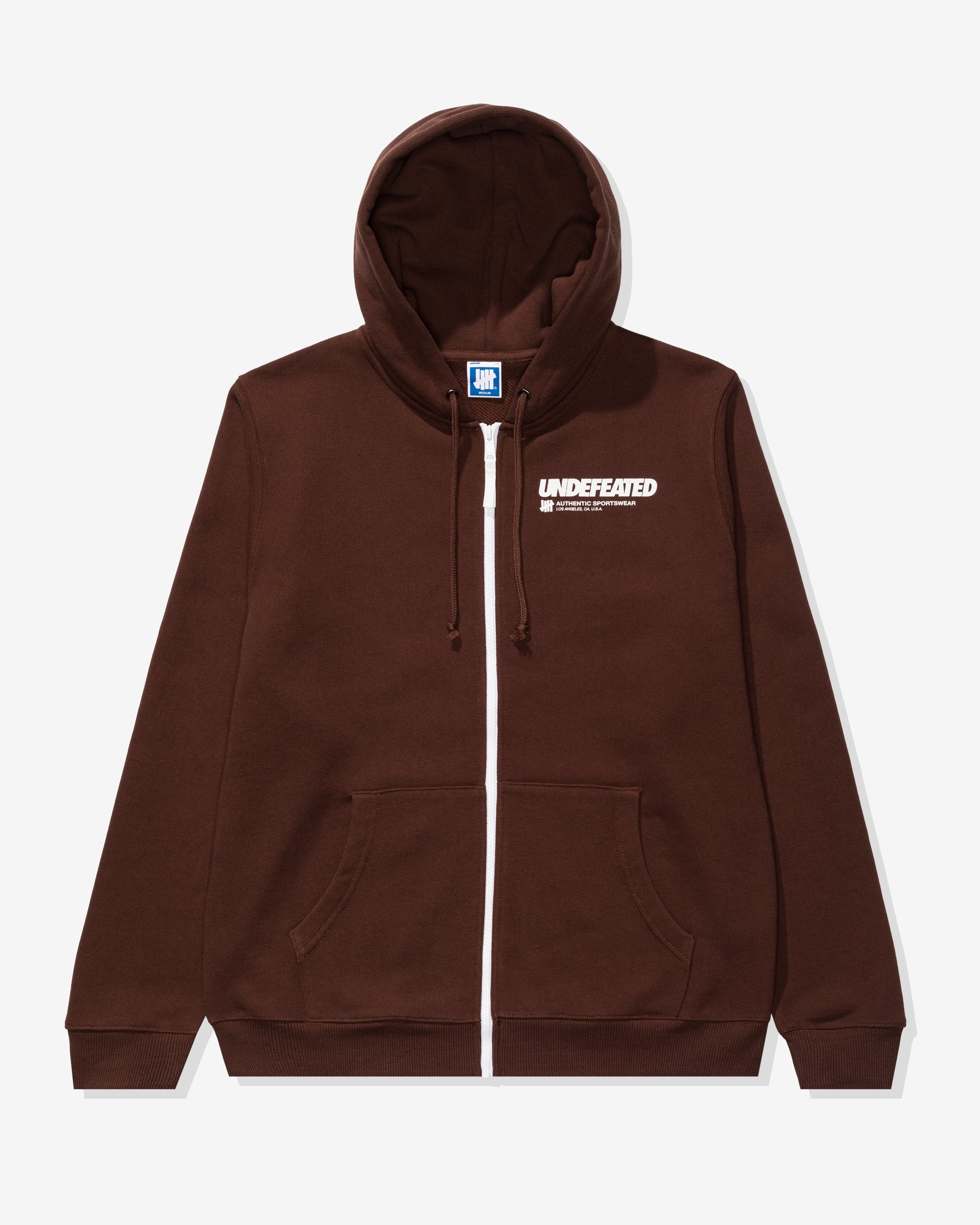 UNDEFEATED LOGO ZIP HOOD