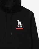 UNDEFEATED x NE x DODGERS STACKED LOGO HOODIE