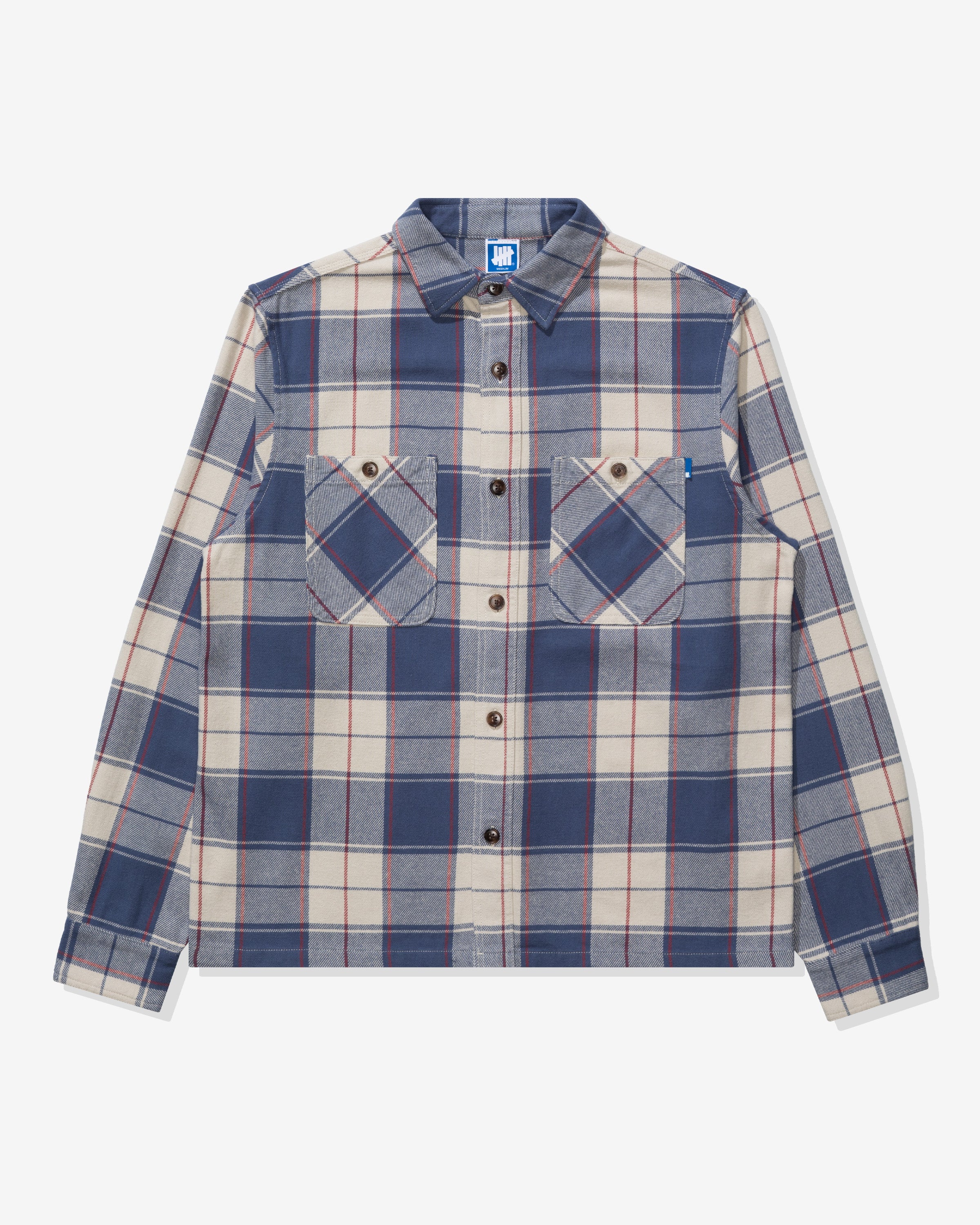 トップス Tech Work Shirts L/S Gun club Plaids 洗える・タンブル乾燥可能】ガンクラブチェックシャツ｜KINDCARE