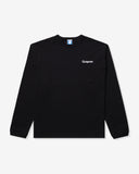 UNDEFEATED SCRIPT L/S POCKET TEE