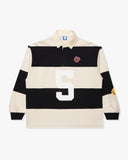 UNDEFEATED STRIPED L/S RUGBY