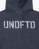 UNDEFEATED WASHED ZIP HOOD