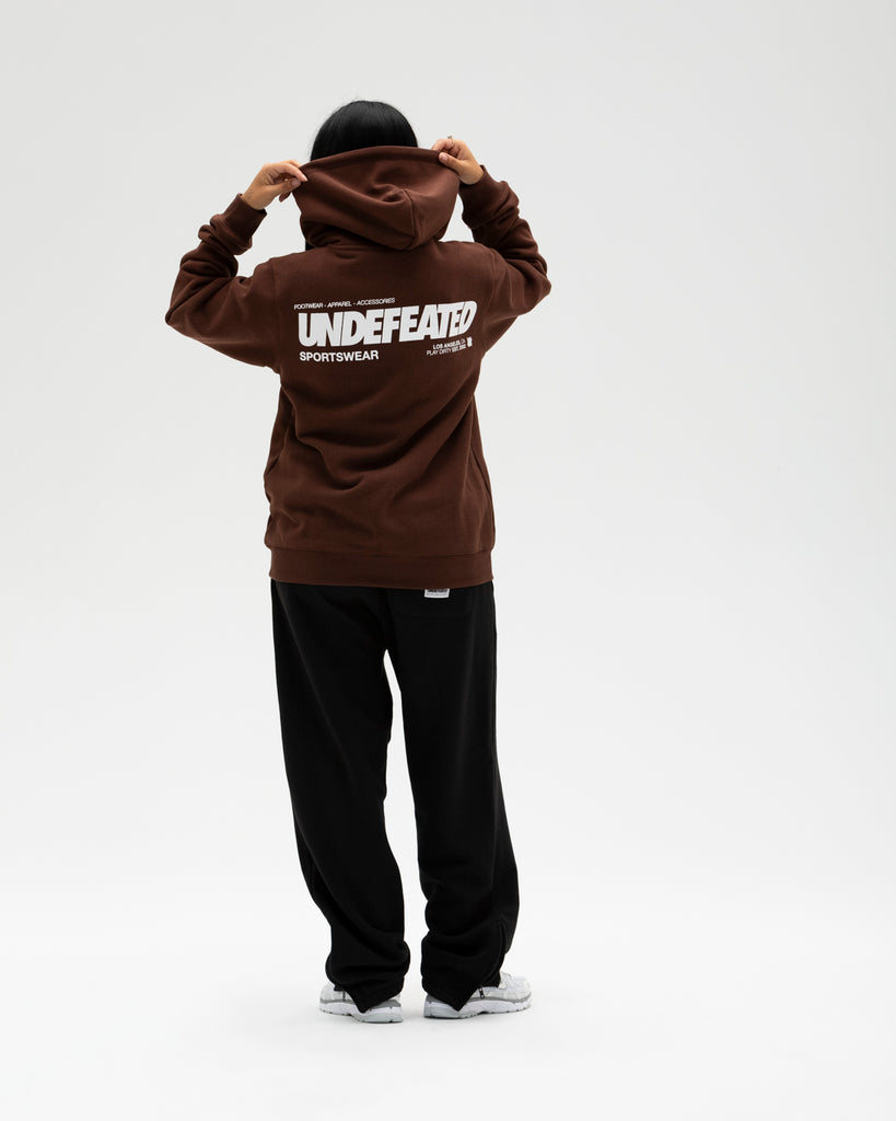 UNDEFEATED LOGO ZIP HOOD