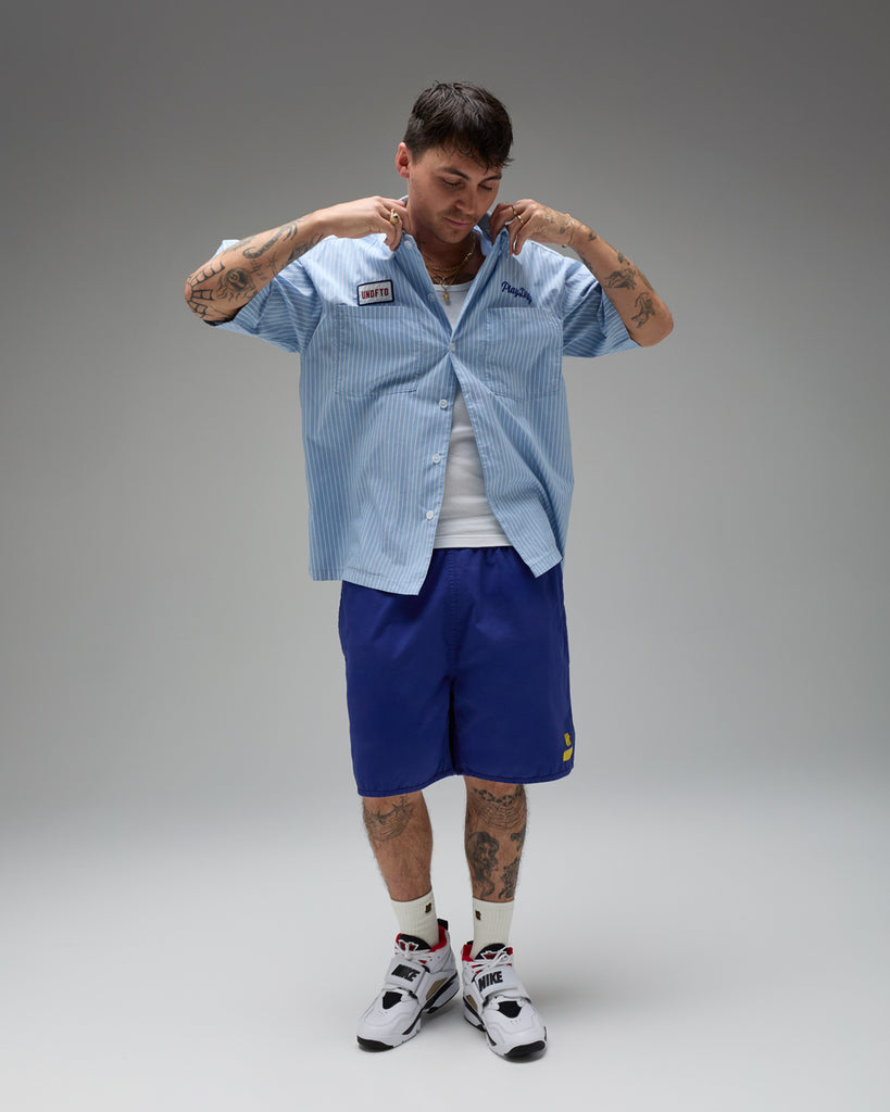 UNDEFEATED STRIPED S/S WORKSHIRT – UNDEFEATED JAPAN