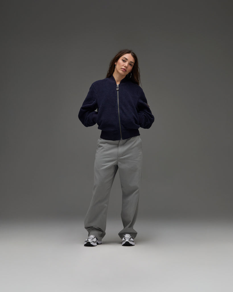 UNDEFEATED POLAR FLEECE MA-1 JACKET