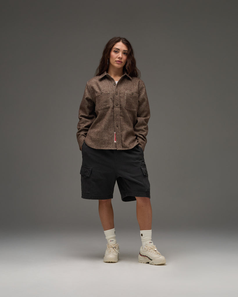 UNDEFEATED L/S TWILL FLANNEL