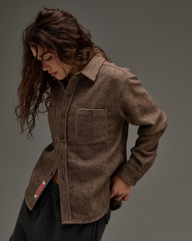 UNDEFEATED L/S TWILL FLANNEL