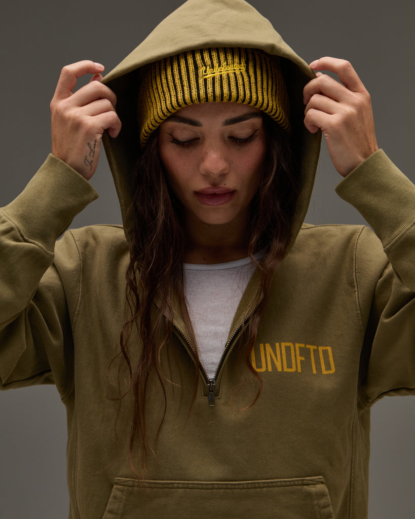 UNDEFEATED CUFFED RIB BEANIE