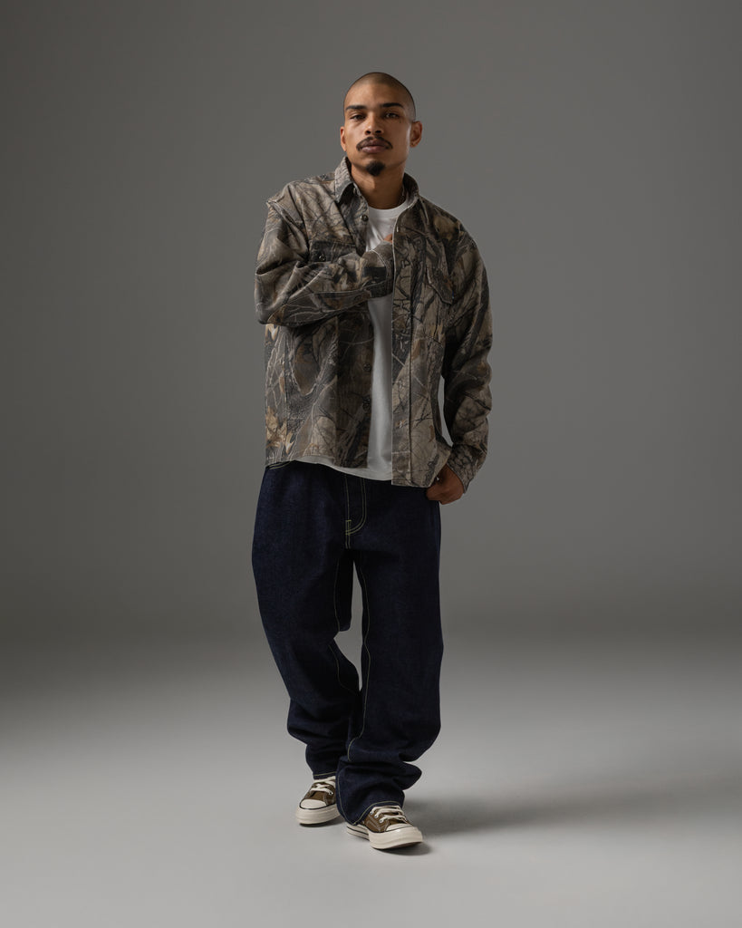 UNDEFEATED WASHED L/S WORKSHIRT