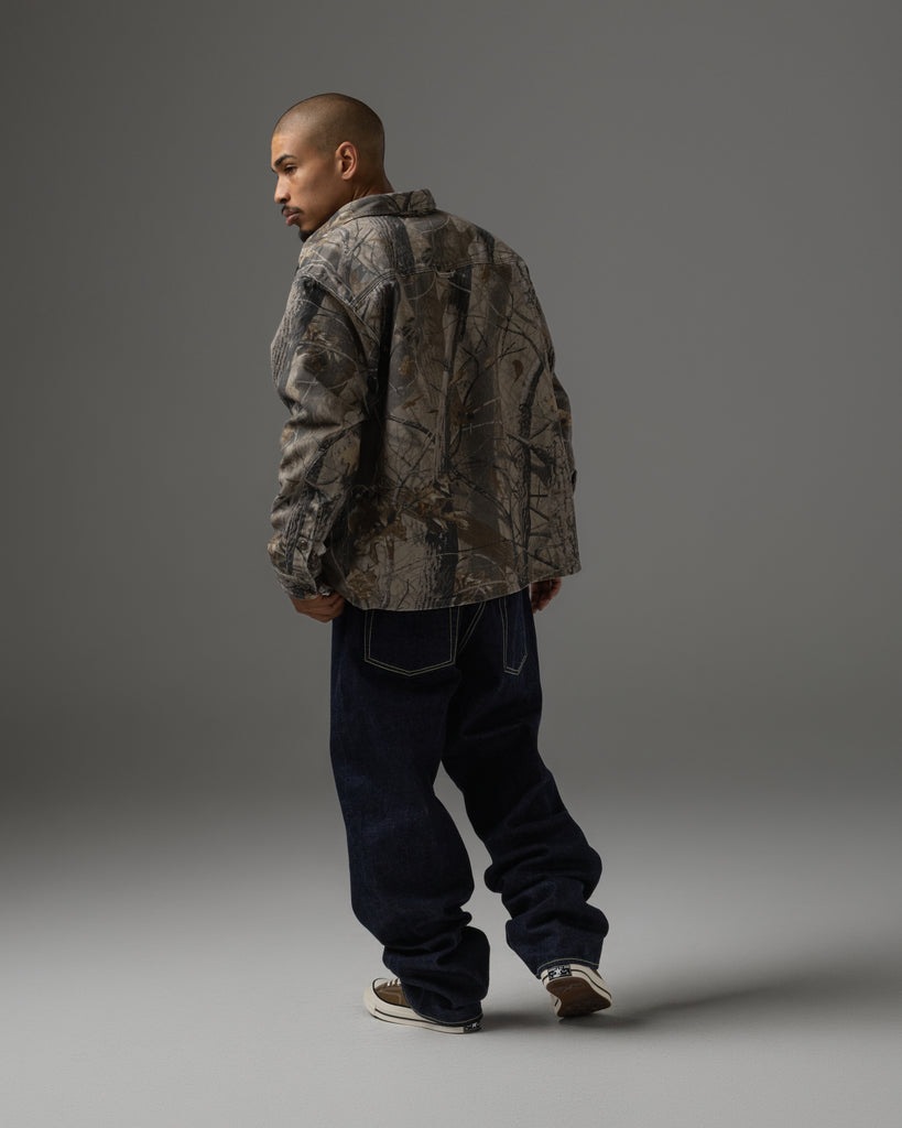 UNDEFEATED WASHED L/S WORKSHIRT