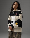 UNDEFEATED STRIPED L/S RUGBY