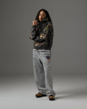 UNDEFEATED WASHED ZIP HOOD