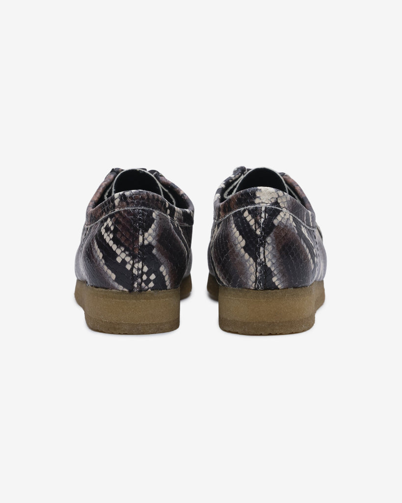 Wallabee BrownSnake Print