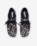 Wallabee BrownSnake Print