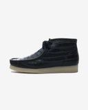 Wallabee Boot BlkCroc Distress