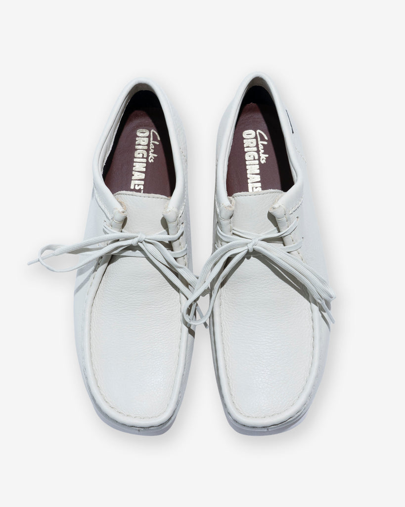 Wallabee GTX White Leather