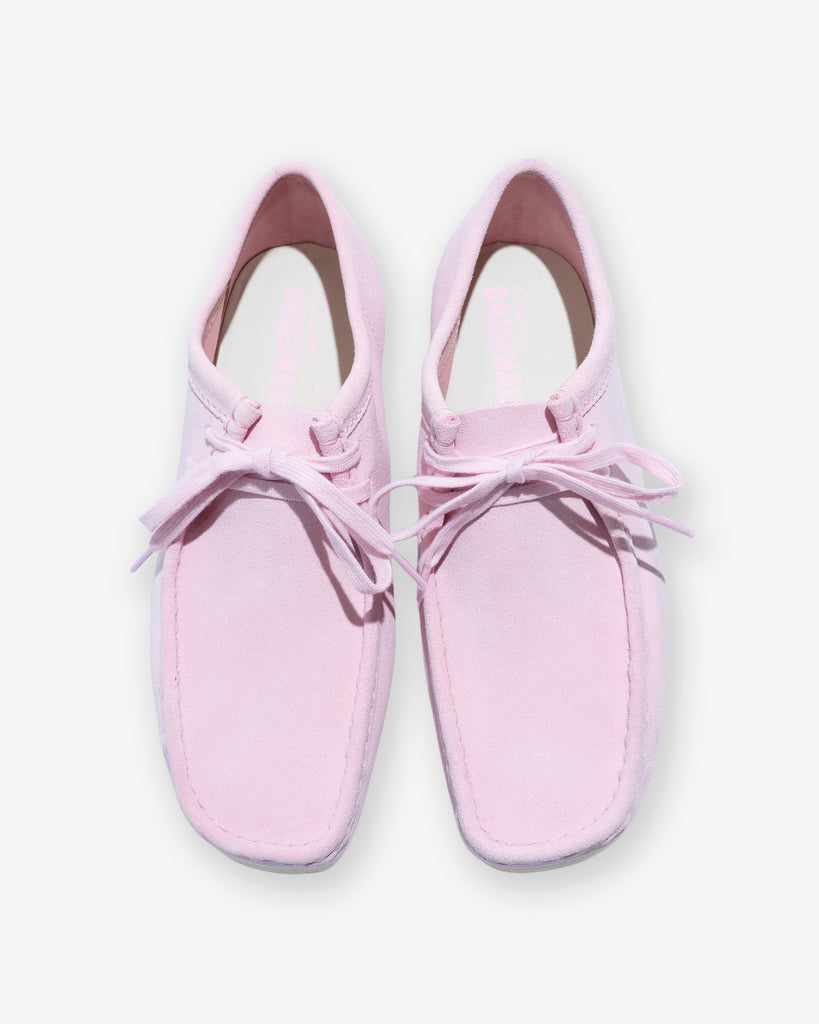 Wallabee Light Pink Suede