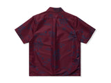 UNDEFEATED TOILE S/S SHIRT BURGUNDY