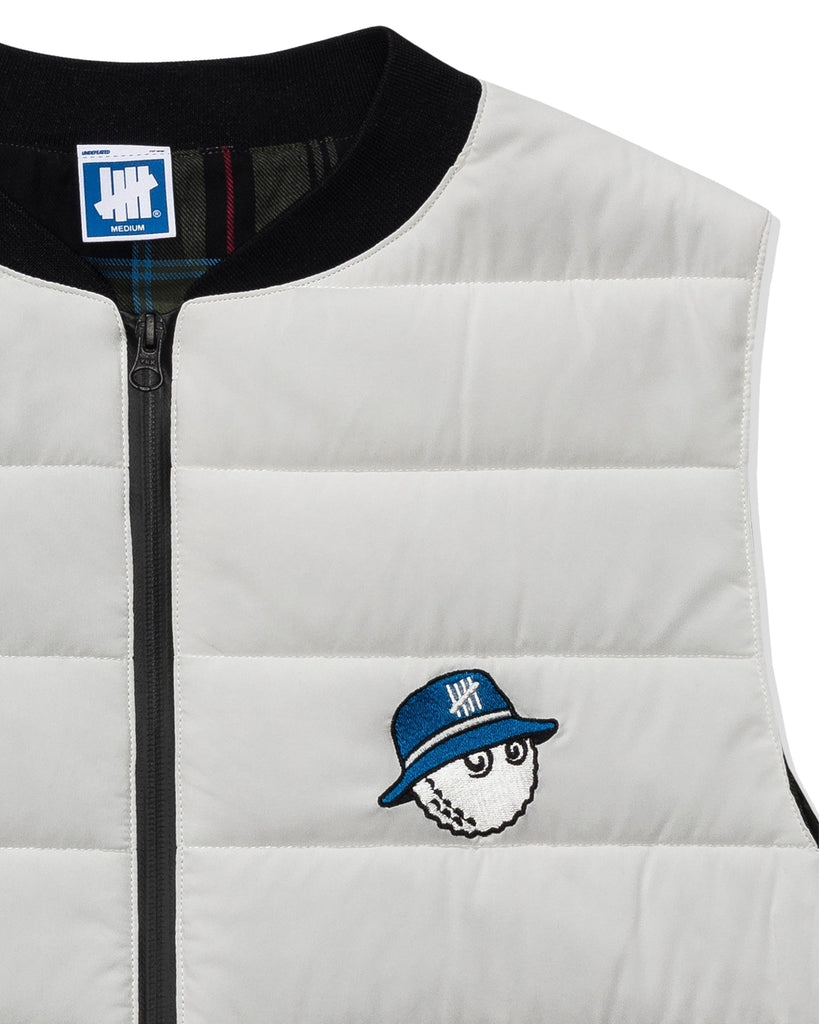 UND X MALBON VEST OFF WHITE