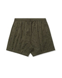 UNDEFEATED EMBROIDERED SUMMER SHORT OLIVE