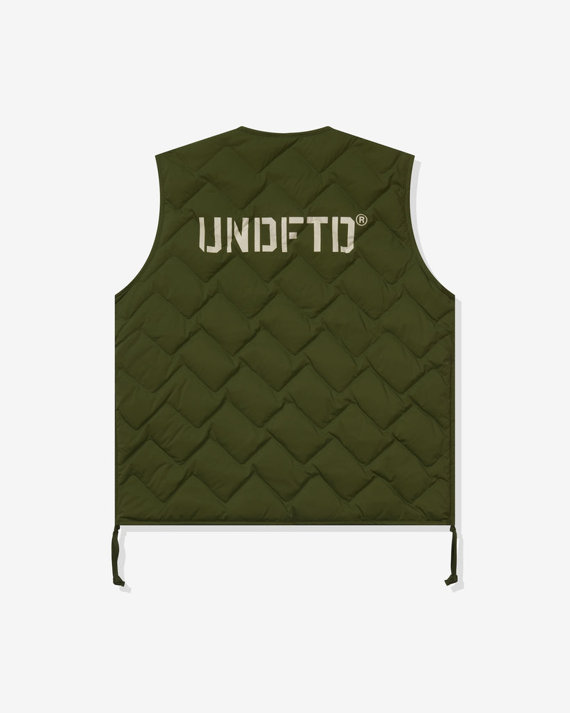 UNDEFEATED QUILTED DOWN VEST
