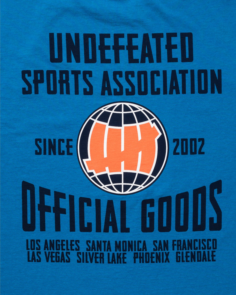 UNDEFEATED ASSOCIATION S/S TEE BLUE