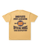 UNDEFEATED ASSOCIATION S/S TEE GOLD