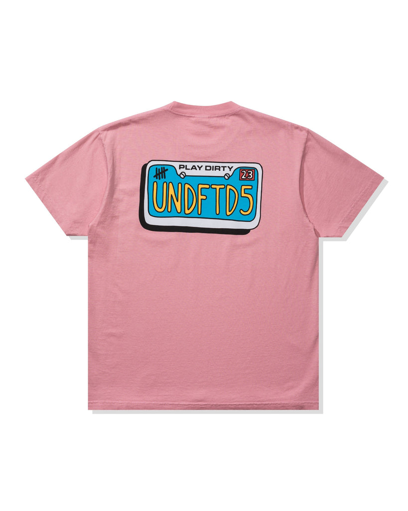 UNDEFEATED PLATE S/S TEE PINK