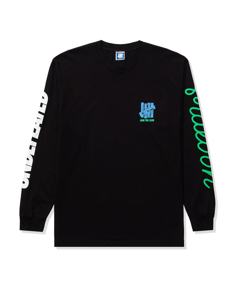 UND X MALBON LOGO LOCKUP L/S TEE