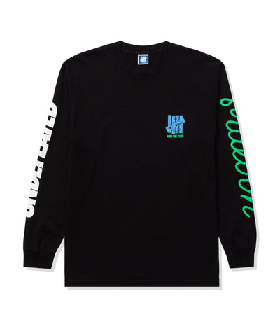 UND X MALBON LOGO LOCKUP L/S TEE