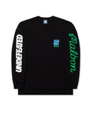 UND X MALBON LOGO LOCKUP L/S TEE