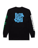 UND X MALBON LOGO LOCKUP L/S TEE