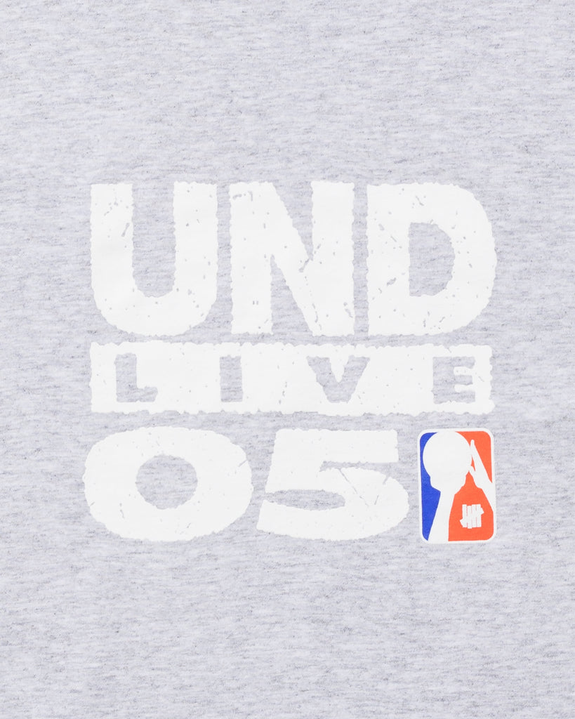 UNDEFEATED LIVE O5 S/S TEE GRAY