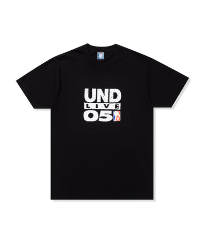 UNDEFEATED LIVE O5 S/S TEE BLACK